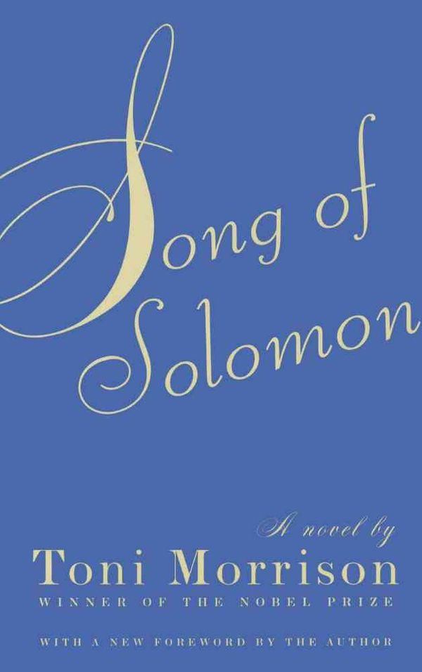 Cover Art for 9781417743025, Song of Solomon by Toni Morrison