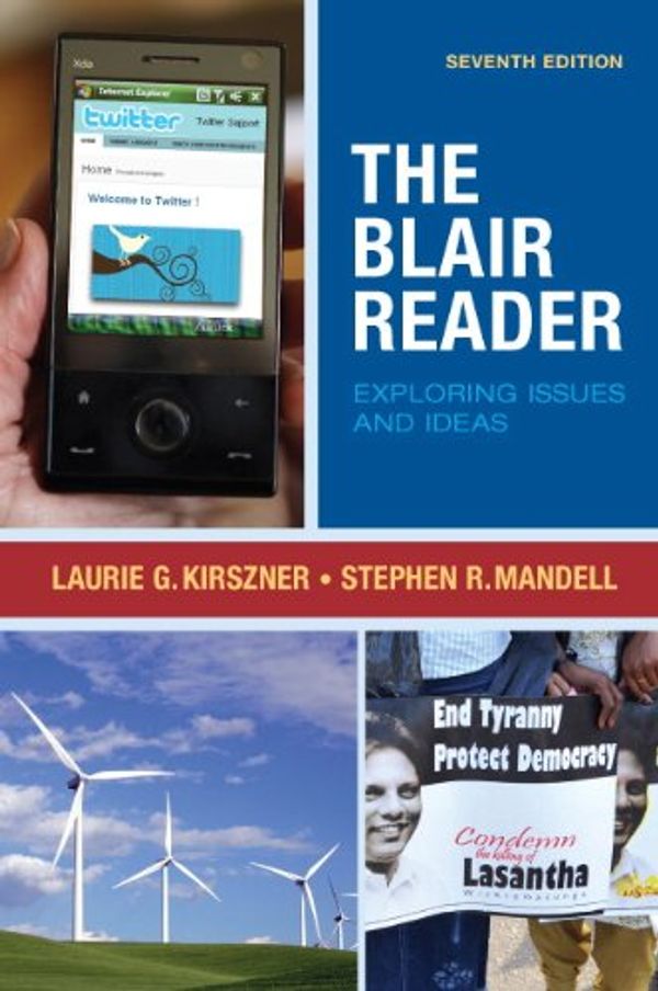 Cover Art for 9780205728442, The Blair Reader by Laurie G. Kirszner