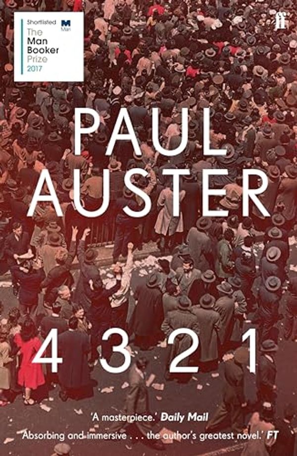 Cover Art for B01LZPLGUS, 4 3 2 1 by Paul Auster