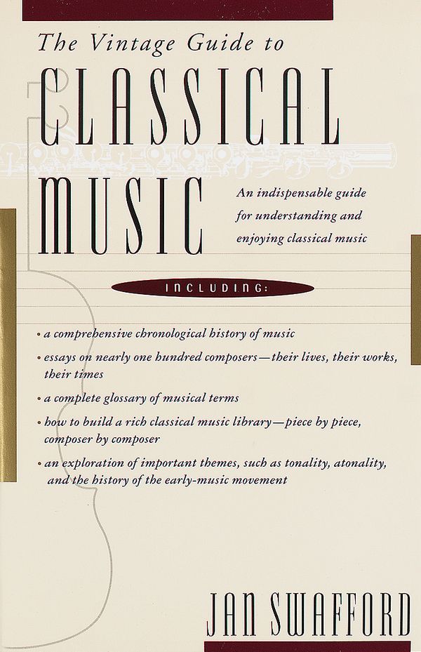 Cover Art for 9780679728054, Vintage Guide To Classical Music by Jan Swafford