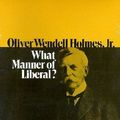 Cover Art for 9780882757933, Oliver Wendell Holmes, Jr.: What Manner of Liberal? by David Henry Burton