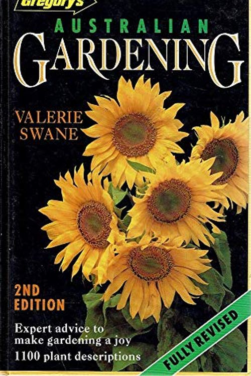 Cover Art for 9780731904914, Gregory's Touring & Recreational Guides: Australian Gardening by Valerie Swane