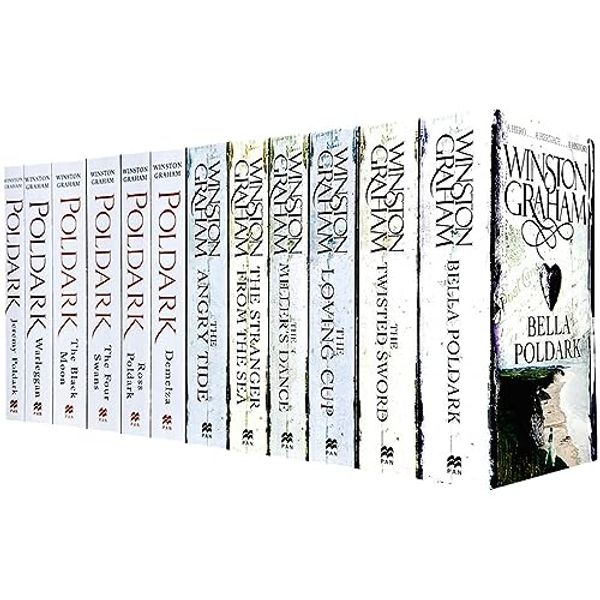 Cover Art for 9789123933891, Poldark Complete Collection by Winston Graham Series Books 1 - 12 Gift Box Set Collection Set (Ross Poldark, Demelza, Jeremy Poldark, Warleggan, Black Moon & Four Swans and MORE!) by Winston Graham