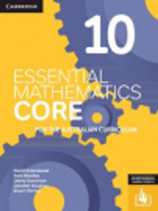 Cover Art for 9781108878890, Essential Mathematics CORE for the Australian Curriculum Year 10 Reactivation Code by David Greenwood, Sara Woolley, Jenny Goodman, Jennifer Vaughan