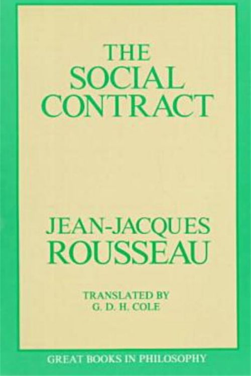 Cover Art for 9780879754440, The Social Contract by Jean-Jacques Rousseau