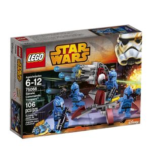 Cover Art for 0673419230360, Senate Commando Troopers Set 75088 by LEGO