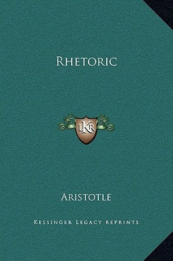 Cover Art for 9781169263963, Rhetoric by Aristotle