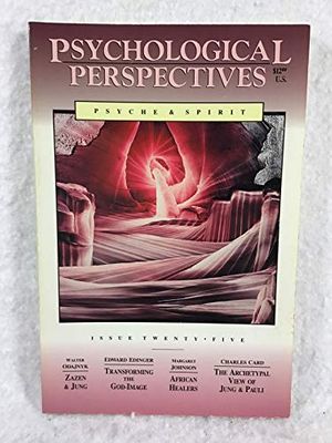 Cover Art for B01N43Q3GB, Psychological Perspectives. Issue 25 (Fall-Winter 1991). Psyche & Spirit by Ernest Lawrence (ed.); Odajnyk Rossi