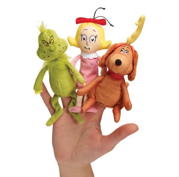 Cover Art for 0011964469222, Dr. Seuss The Grinch Finger Plush Puppet Set by Unknown