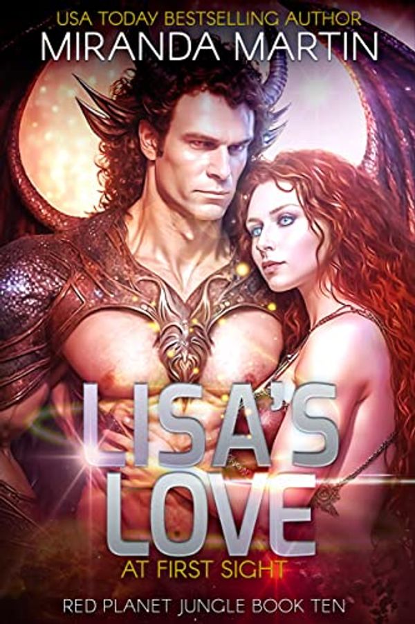 Cover Art for B0BWVDT11C, Lisa's Love at First Sight: A Sci-Fi Alien Romance Novella (Red Planet Jungle Book 10) by Martin, Miranda