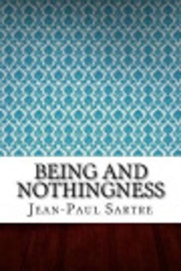 Cover Art for 9781973776659, Being and Nothingness by Jean-Paul Sartre