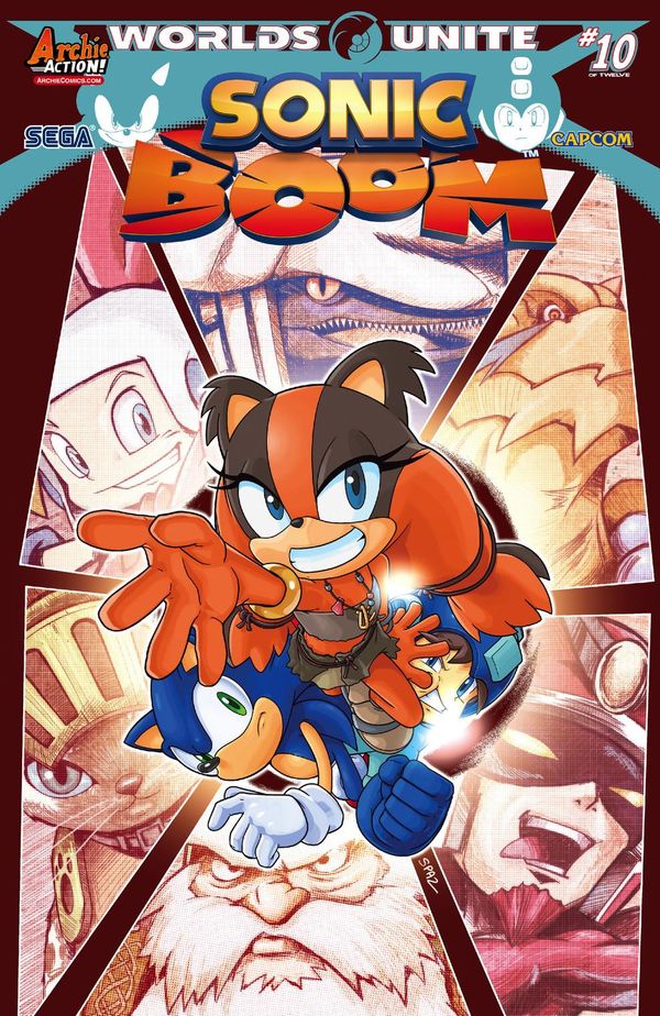 Cover Art for 9781681837116, Sonic Boom #10 by Ian Flynn, Jack Morelli Tyson Hesse, Jim Amash, Matt Herms, Patrick 'SPAZ' Spaziante