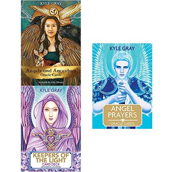 Cover Art for 9789123783625, Kyle Gray Oracle Cards Collection Set (Angels and Ancestors, Keepers of the Light, Angel Prayers) by Kyle Gray