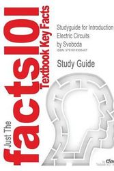Cover Art for 9781618306487, Studyguide for Introduction to Electric Circuits by Richard C. Dorf; James A. Svoboda, ISBN 9780470521571 by Cram101 Textbook Reviews