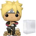 Cover Art for B0859KPDGN, Funko Pop! Animation:- Naruto The Next Generation - Boruto Uzumaki Sarada Uchiha - Bundle of 2 Pops - Shipped in Playola Pop Protectors by Unknown