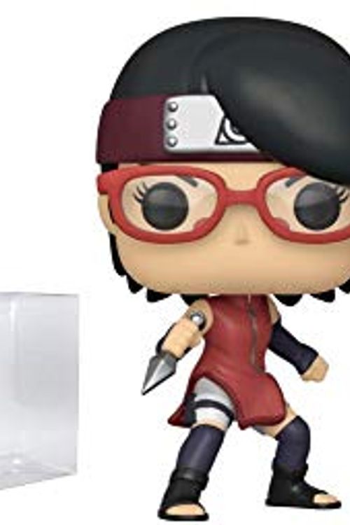 Cover Art for B0859KPDGN, Funko Pop! Animation:- Naruto The Next Generation - Boruto Uzumaki Sarada Uchiha - Bundle of 2 Pops - Shipped in Playola Pop Protectors by Unknown