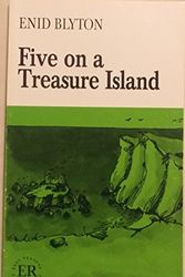 Cover Art for 9780884368908, Five on a Treasure Island- Easy Reader Level B (Ea by Enid Blyton