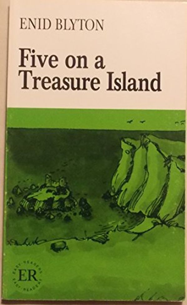 Cover Art for 9780884368908, Five on a Treasure Island- Easy Reader Level B (Ea by Enid Blyton