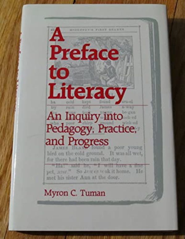 Cover Art for 9780817303075, A Preface to Literacy by Myron Tuman
