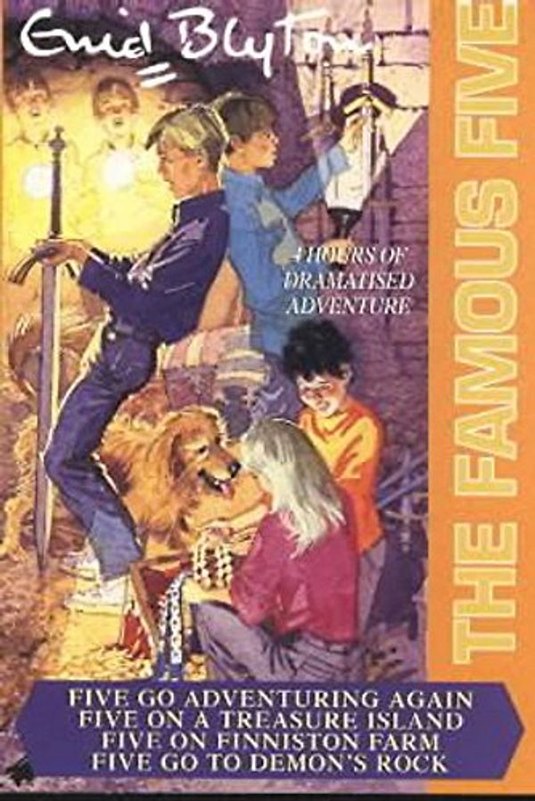 Cover Art for 9781840322316, The Famous Five 4 in 1: "Five Go Adventuring Again", "Five on a Treasure Island", "Five on Finniston Farm", "Five Go to Demon's Rocks" by Enid Blyton