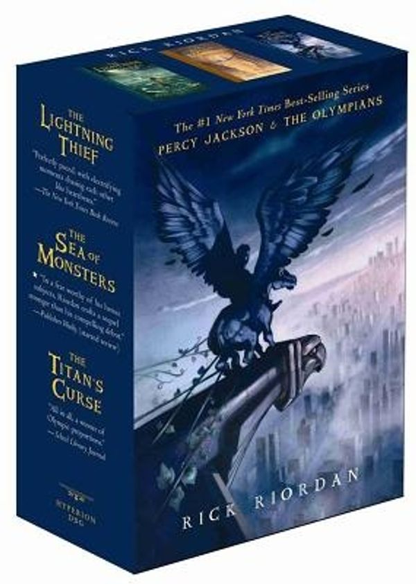 Cover Art for 9781423113492, Percy Jackson and the Olympians: "The Lightning Thief" WITH "The Sea of Monsters" AND "The Titan's Curse" by Rick Riordan