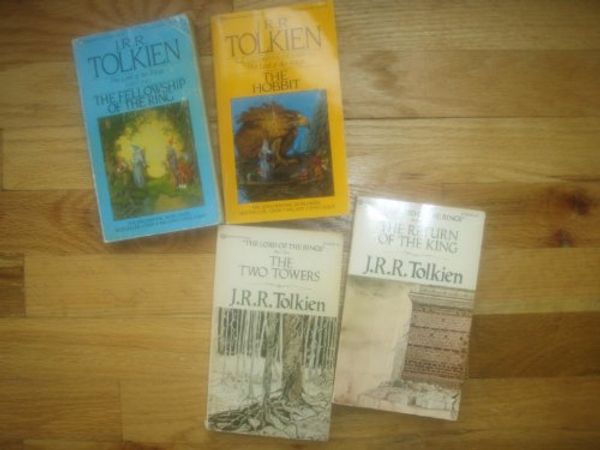 Cover Art for B003RAK1RW, The Hobbit, Fellowship of the Ring, Return of the King, The Two Towers (4 JRR Tolkien Books) (Lord of the Rings, Part 1, Part 2, Part 3 & The Hobbit) by J.r.r. Tolkien