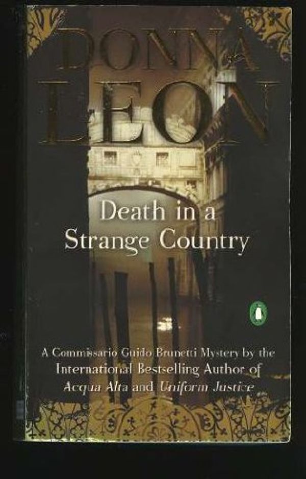 Cover Art for B002J36H9E, Death in a Strange Country by Donna Leon