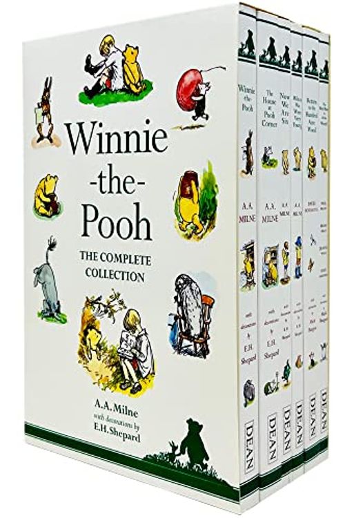 Cover Art for 9789123799213, Winnie-the-Pooh The Complete Fiction Collection 6 Books Box Set by A. A. Milne