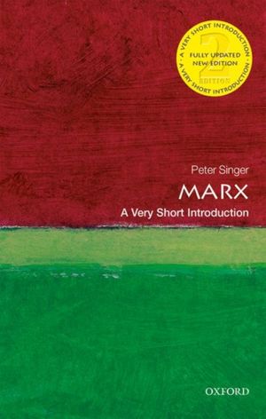 Cover Art for 9780198821076, MarxA Very Short Introduction by Peter Singer