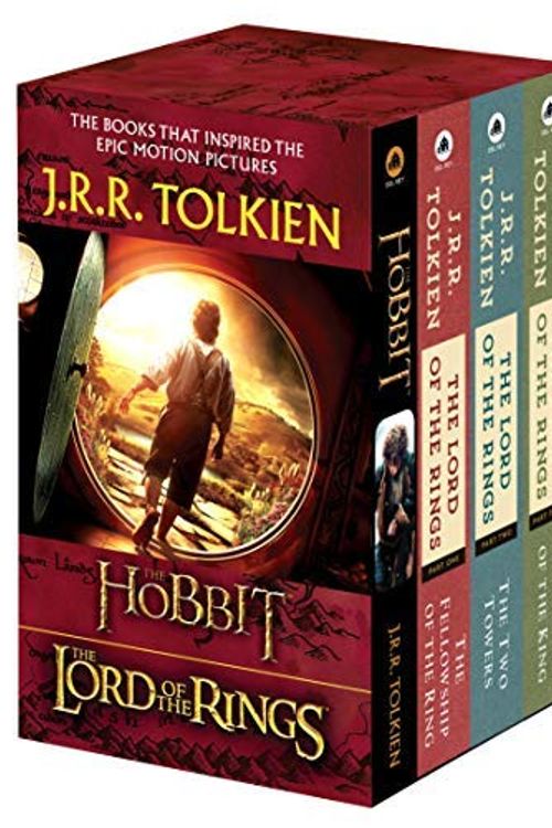 Cover Art for 8601416406497, J.R.R. Tolkien 4-Book Boxed Set: The Hobbit and the Lord of the Rings (Movie Tie-In): The Hobbit, th: Written by J R R Tolkien, 2012 Edition, (Box Mti) Publisher: Del Rey Books [Mass Market Paperback] by J R r Tolkien