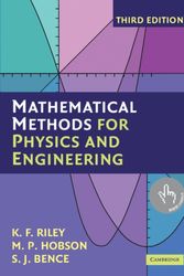 Cover Art for 9780521679718, Mathematical Methods for Physics and Engineering by K. F. Riley, M. P. Hobson, S. J. Bence