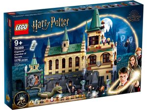 Cover Art for 5702016913583, LEGO 76389 Harry Potter Hogwarts Chamber of Secrets Modular Castle Toy with The Great Hall, 20th Anniversary Set with Collectible Golden Minifigure by Lego