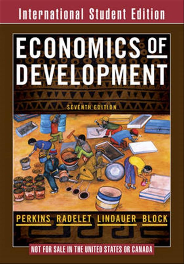 Cover Art for 9780393114959, Economics of Development by Dwight H. Perkins
