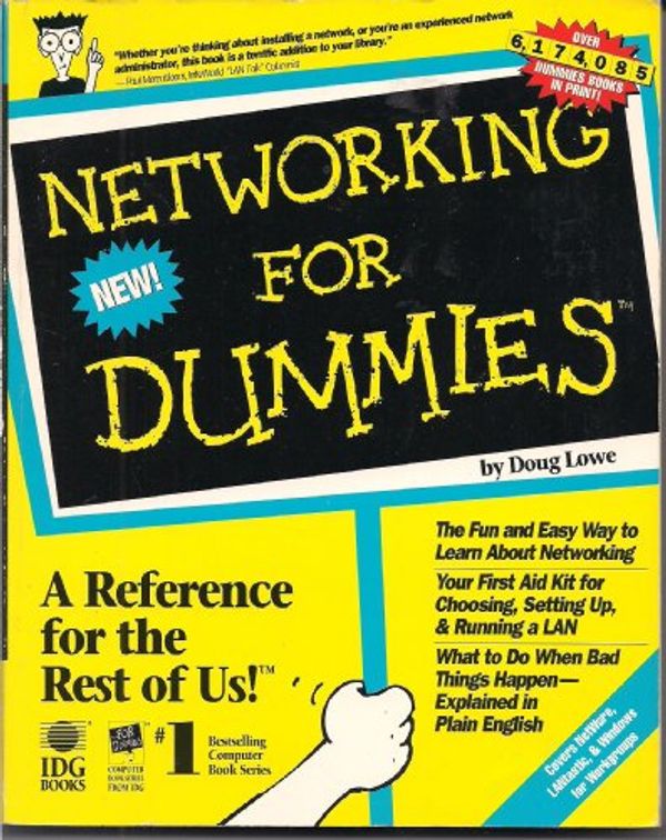 Cover Art for 9781568840796, Networking for Dummies (1st Edition) by Doug Lowe
