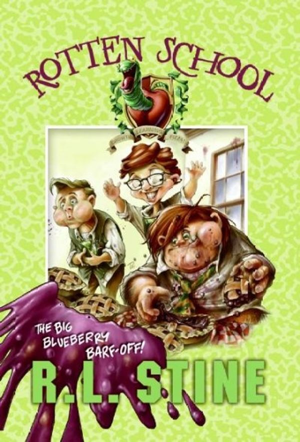 Cover Art for 9780060785888, Rotten School #1: The Big Blueberry Barf-Off! by R. L. Stine