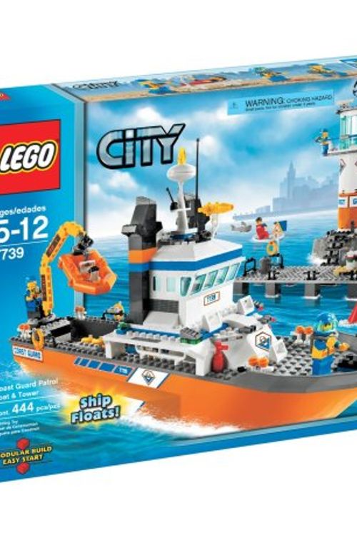 Cover Art for 0673419102469, Coast Guard Patrol Boat & Tower Set 7739 by LEGO