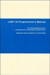 Cover Art for 9780262130110, LISP 1.5 Programmer's Manual by John McCarthy