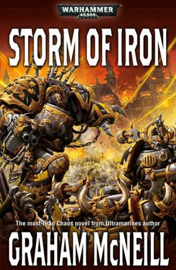 Cover Art for 9780857870124, Storm of Iron by Graham McNeill