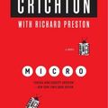 Cover Art for 9780062227188, Micro by Michael Crichton, Richard Preston