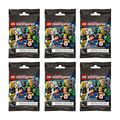 Cover Art for B084KNYD3L, LEGO Minifigures - DC Super Heroes Series - New Sealed Blind Bags - Random Set of 6 (71026) by 