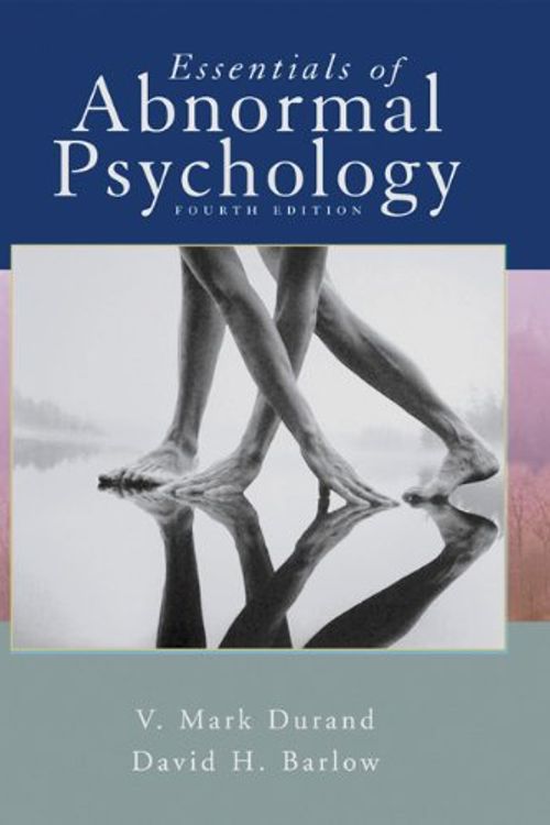 Cover Art for 9780534605759, Essentials of Abnormal Psychology (with CD-ROM) by Durand, Mark V