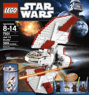 Cover Art for 5702014734302, T-6 Jedi Shuttle Set 7931 by Unbranded