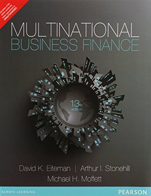 Cover Art for 9789332518193, Multinational Business Finance by David K. Eiteman
