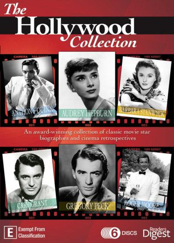 Cover Art for 9328511021767, The Hollywood Collection 1Series 1 by Roger Moore,Barbara Stanwyck,Gregory Peck,Audrey Hepburn,Cary Grant