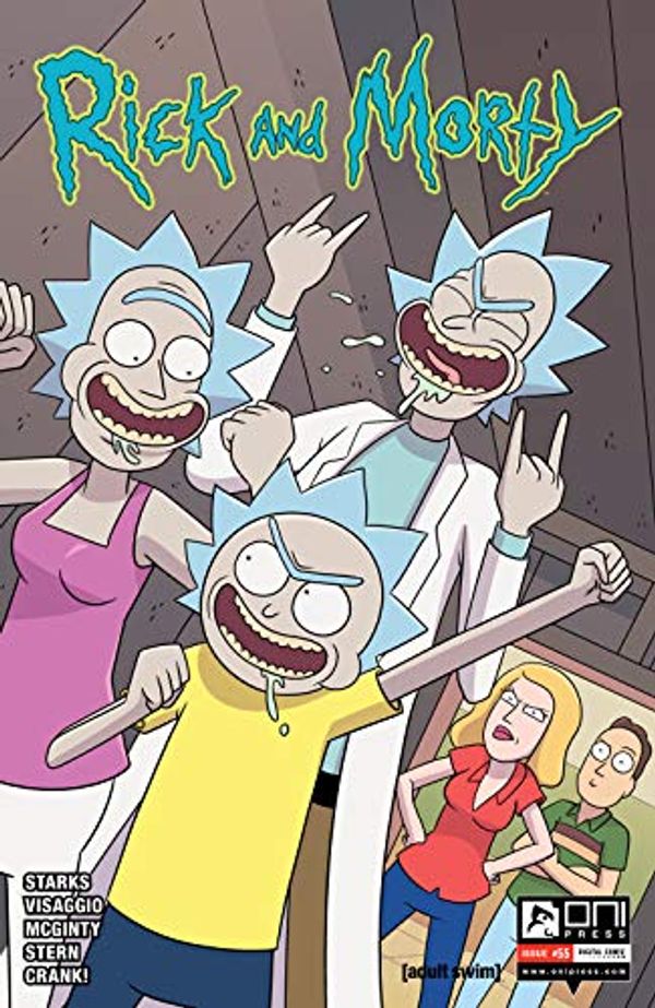 Cover Art for B07WBYSSQY, Rick and Morty #55 by Kyle Starks, Magdalene Visaggio