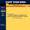 Cover Art for 9781428898738, Outlines & Highlights for Marketing by Cram101 Textbook Reviews