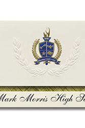 Cover Art for 0680282579793, Signature Announcements Mark Morris High School (Longview, WA) Graduation Announcements, Presidential Style, Basic Package of 25 with Gold & Blue Metallic Foil Seal by Unknown
