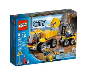 Cover Art for 5702014837775, Loader and Tipper Set 4201 by Lego