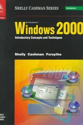Cover Art for 9780789544681, Microsoft Windows 2000: Introductory Concepts and Techniques (Shelly Cashman Series) by Gary B. Shelly