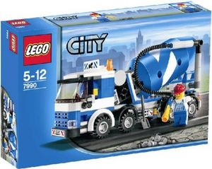 Cover Art for 5702014499096, Cement Mixer Set 7990 by Lego